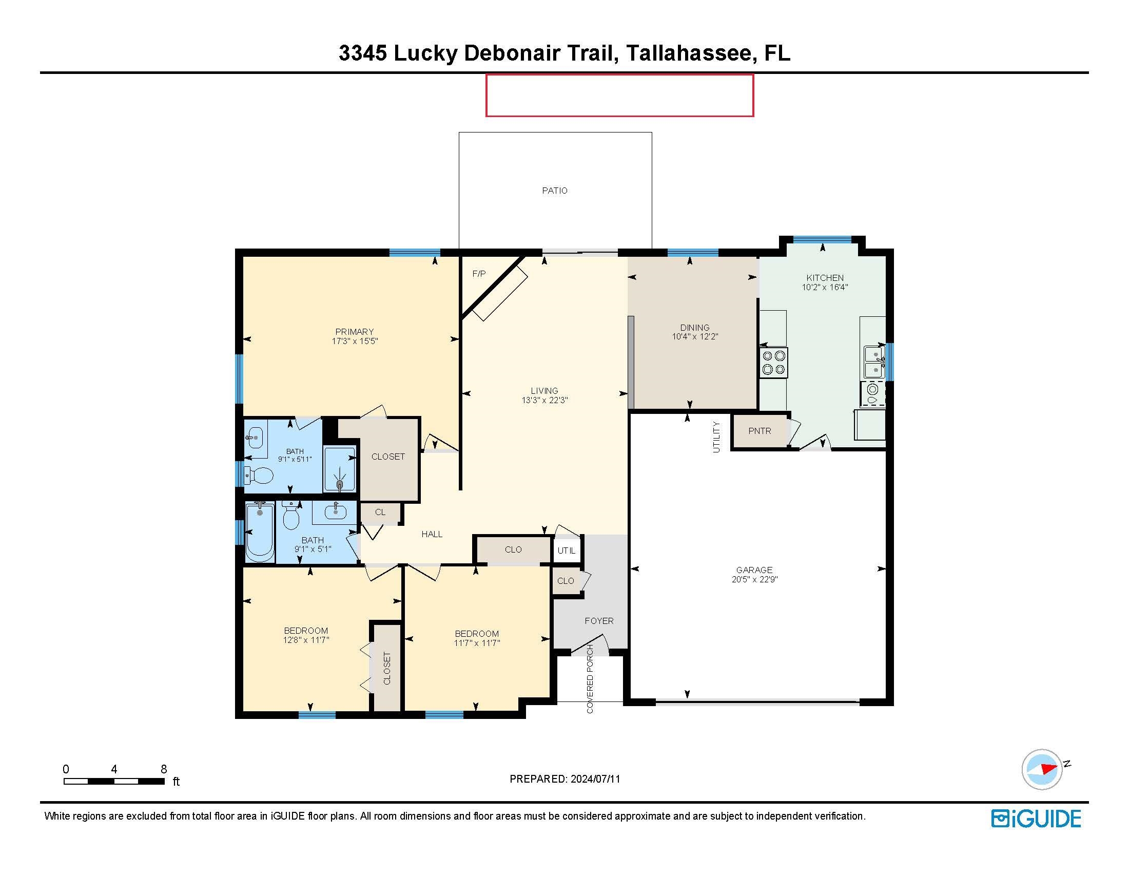 3345 Lucky Debonair Trail, TALLAHASSEE, Florida image 3